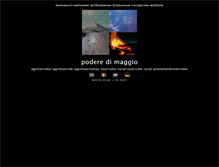 Tablet Screenshot of poderedimaggio.com